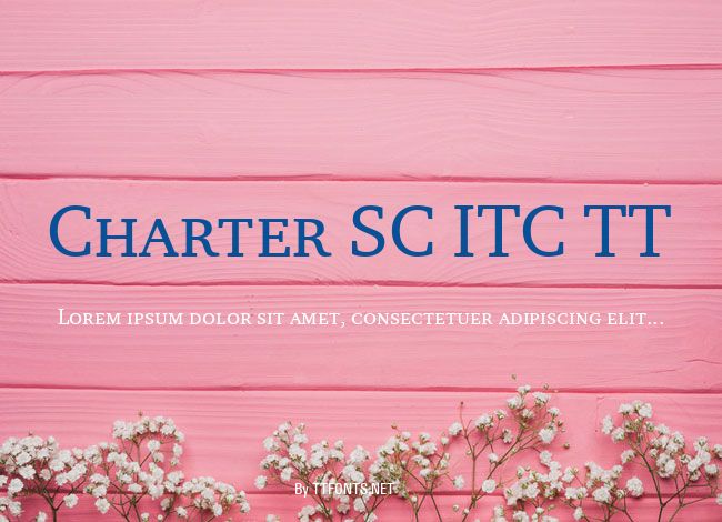 Charter SC ITC TT example